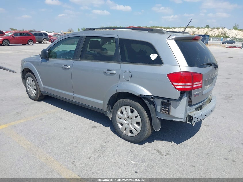 Vin: 3c4pdcab8ht614376, lot: 45122067, dodge journey se 20173