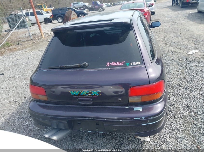 1993 Subaru Impreza L Plus VIN: JF1GF2445PH808089 Lot: 44625171