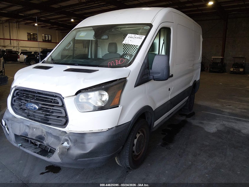Vin: 1ftyr1cm8jka53497, lot: 45122373, ford transit-250 20182