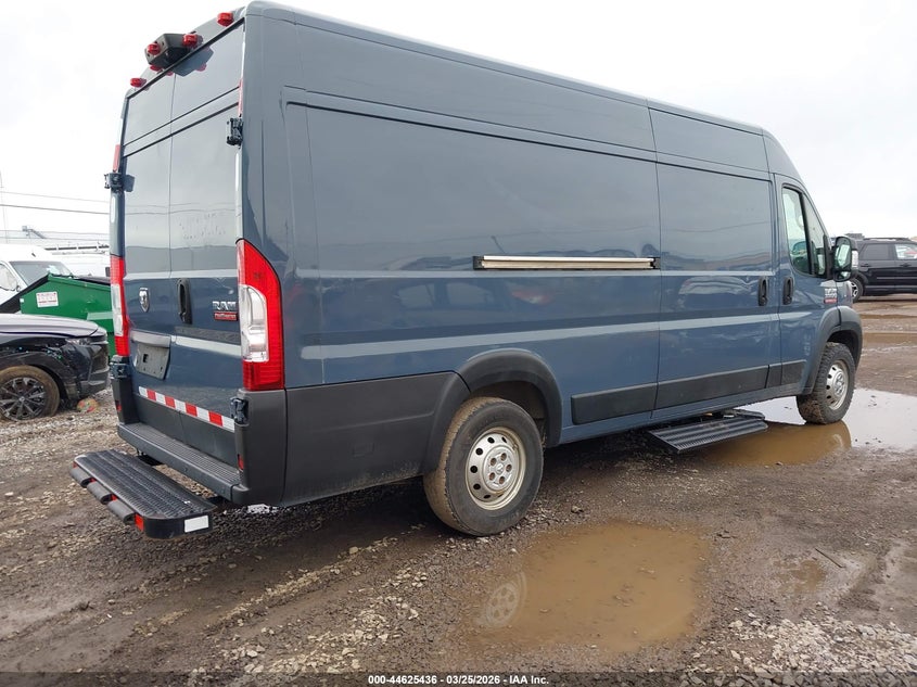 Vin: 3c6urvjg9ke558009, lot: 45122415, ram promaster 3500 cargo van high roof 159 wb ext 20194