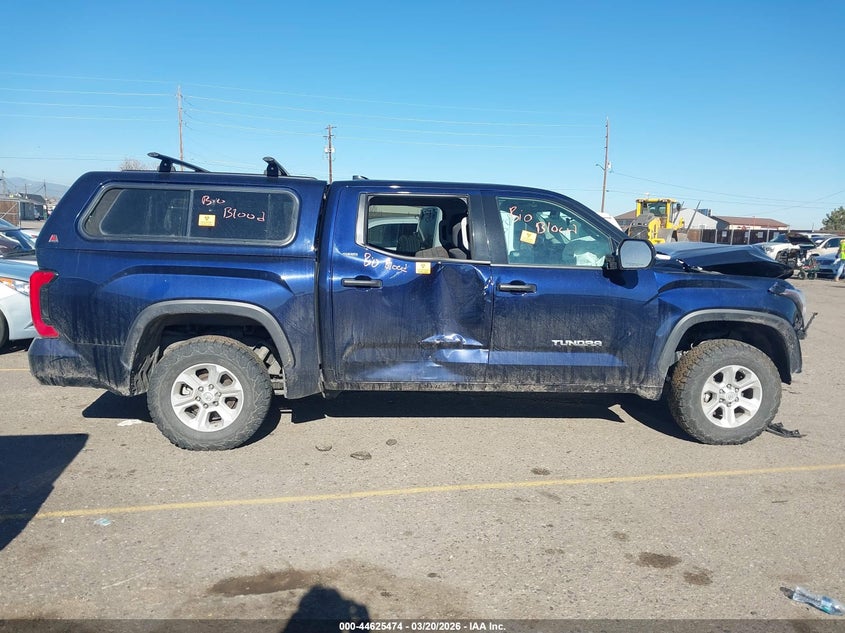 2022 Toyota Tundra Sr5 VIN: 5TFLA5DB5NX035862 Lot: 44625474