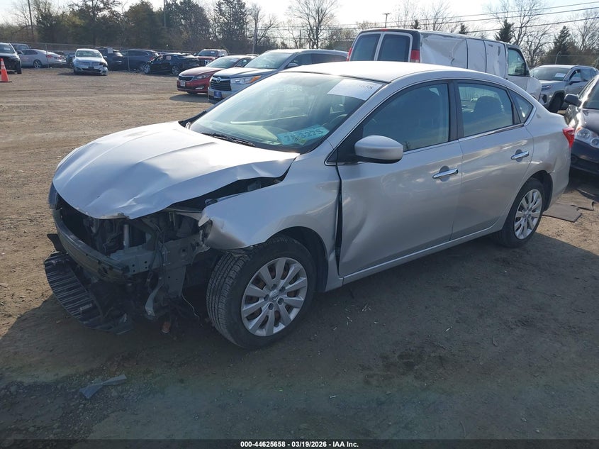 Vin: 3n1ab7ap3ky379641, lot: 45122638, nissan sentra s 20192