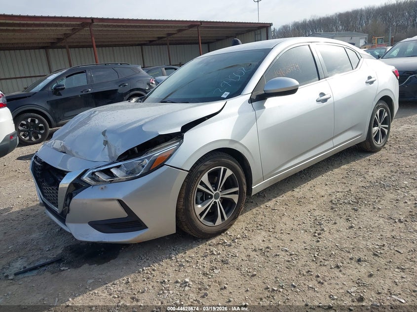2021 Nissan Sentra Sv Xtronic Cvt