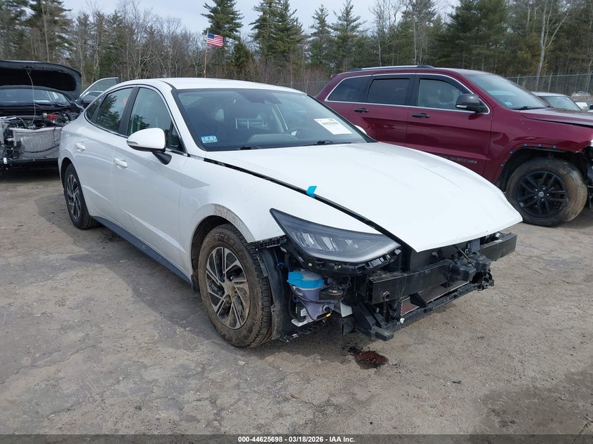 2022 Hyundai Sonata Hybrid Blue