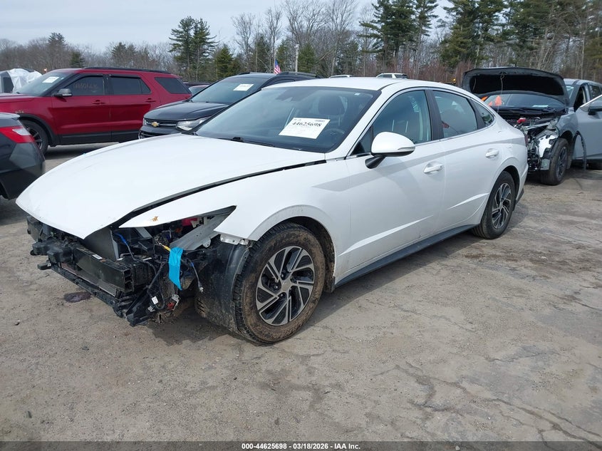 2022 Hyundai Sonata Hybrid Blue