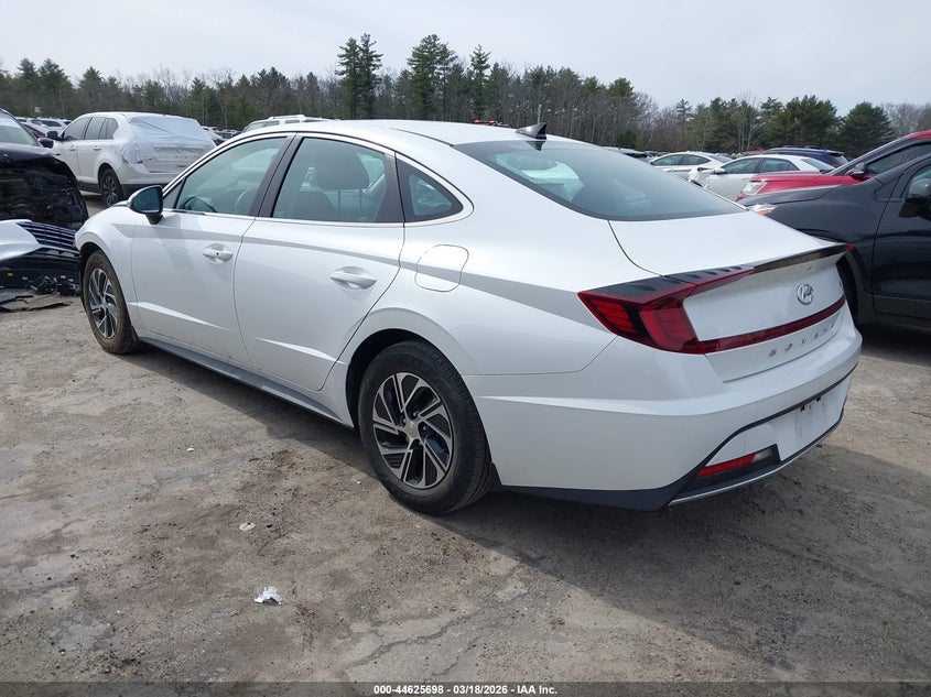 2022 Hyundai Sonata Hybrid Blue