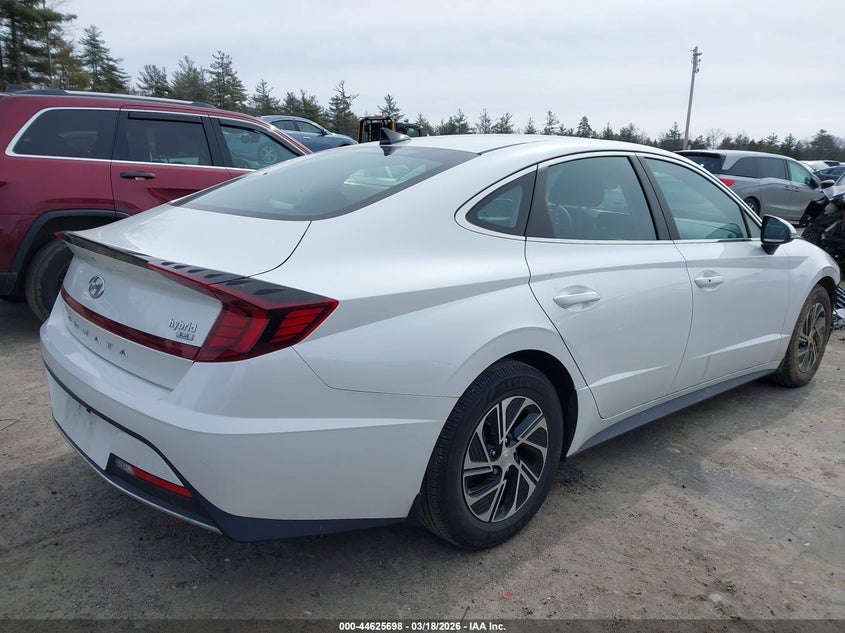 2022 Hyundai Sonata Hybrid Blue