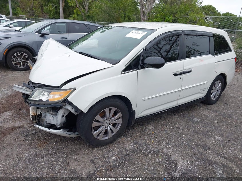 2017 Honda Odyssey Ex 5FNRL5H47HB503847 photo 1