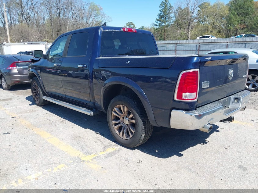 Vin: 1c6rr7pt2fs540055, lot: 45123052, ram 1500 laramie longhorn 20153