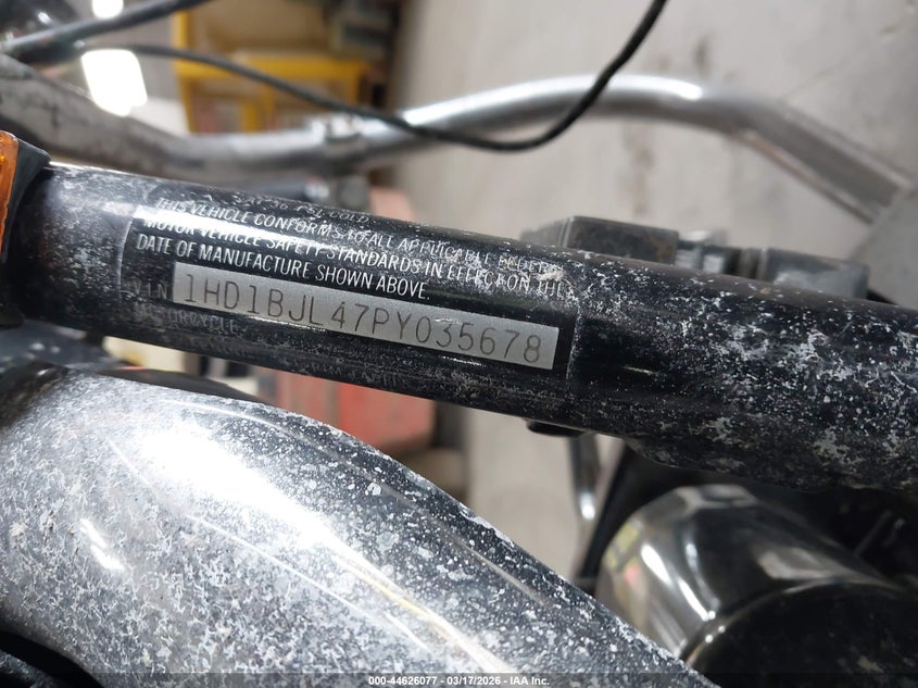 1993 Harley-Davidson Flstc VIN: 1HD1BJL47PY035678 Lot: 44626077