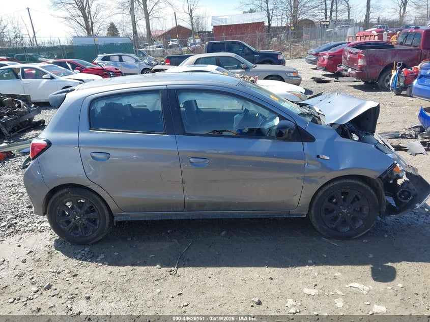 2022 Mitsubishi Mirage Black Edition/Se VIN: ML32AWHJ7NH009392 Lot: 44626151