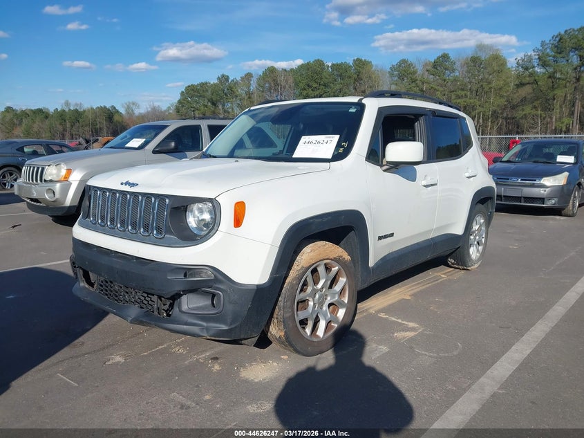 2017 JEEP RENEGADE SPORT UTILITY VEHICLE 2.4L I-4 VVT, 180HP