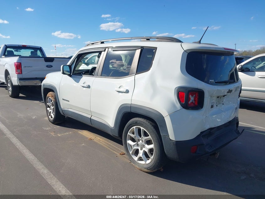2017 JEEP RENEGADE SPORT UTILITY VEHICLE 2.4L I-4 VVT, 180HP