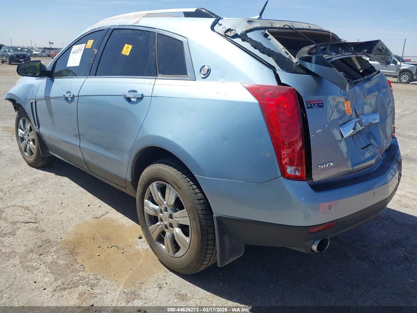 Vin: 3gyfnbe34es614778, lot: 45123253, cadillac srx luxury collection 20143