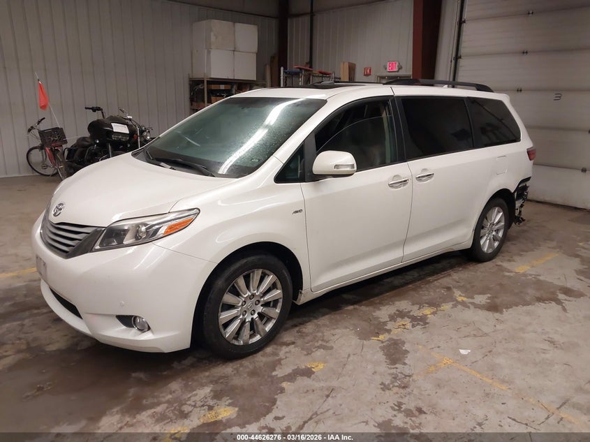 2017 Toyota Sienna Limited Premium 7 Passenger