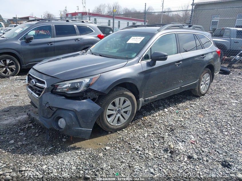 Vin: 4s4bsahc0k3223420, lot: 45123376, subaru outback 2.5i premium 20192