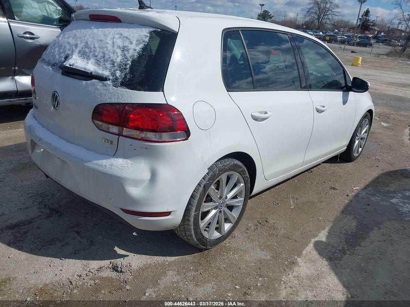 2012 Volkswagen Golf Tdi 4-Door