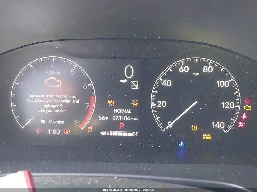 VIN 7FARS4H72PE020681 2023 HONDA CR-V EX-L AWD