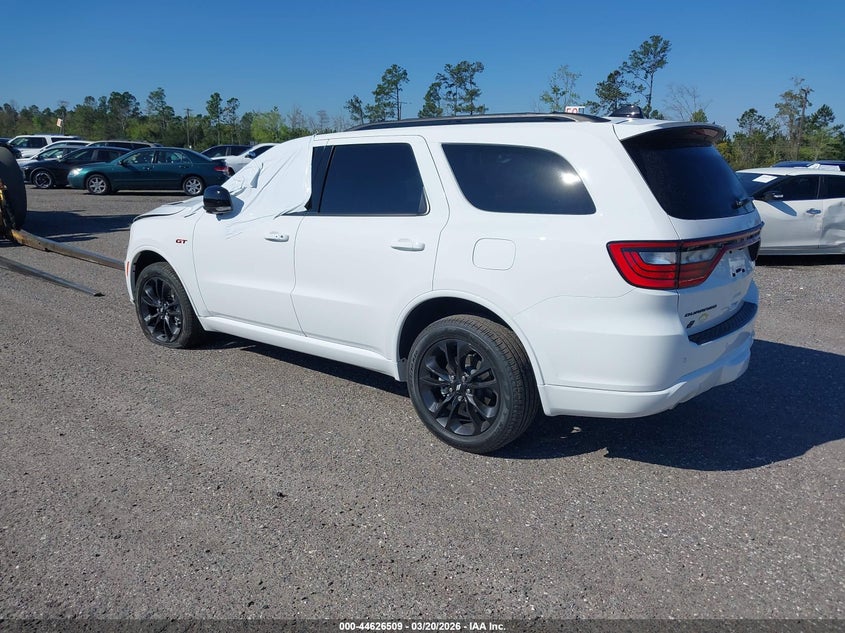 Vin: 1c4rdjdg2tc155807, lot: 45123489, dodge durango gt plus awd 20263