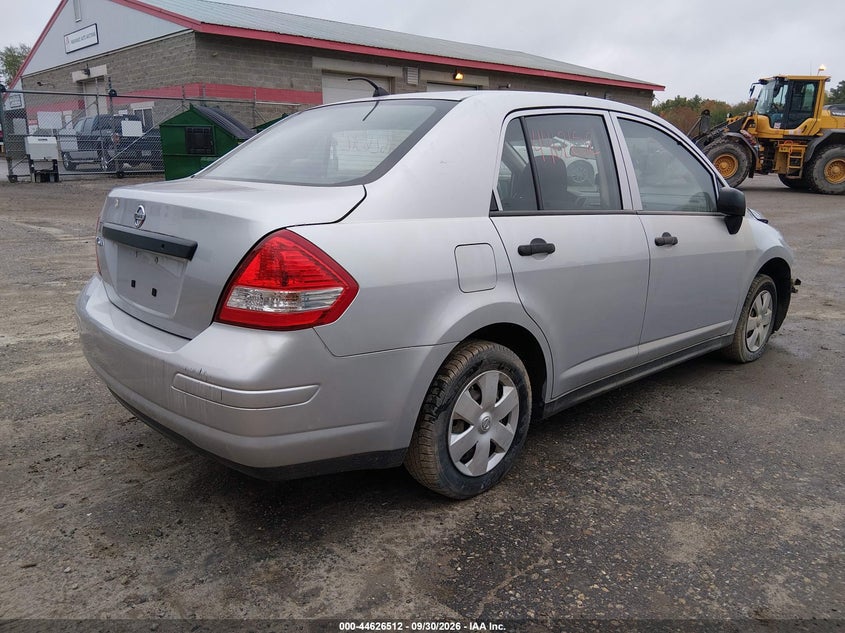 NISSAN VERSA 2009 VIN 3N1CC11E59L473352