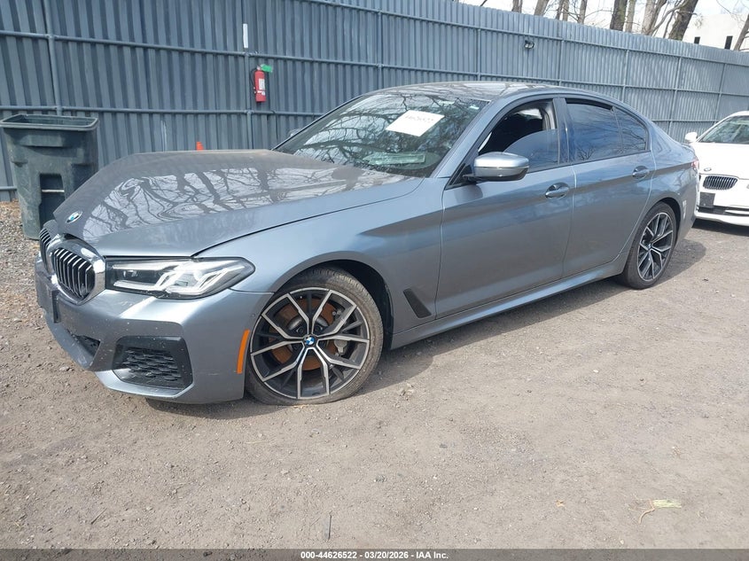 Vin: wba13bj04mwx12999, lot: 45123502, bmw 530i xdrive 20212