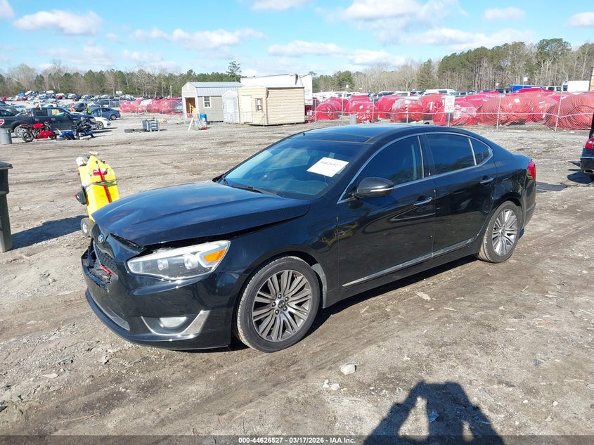 Vin: knaln4d79g5220678, lot: 45123508, kia cadenza premium 20162