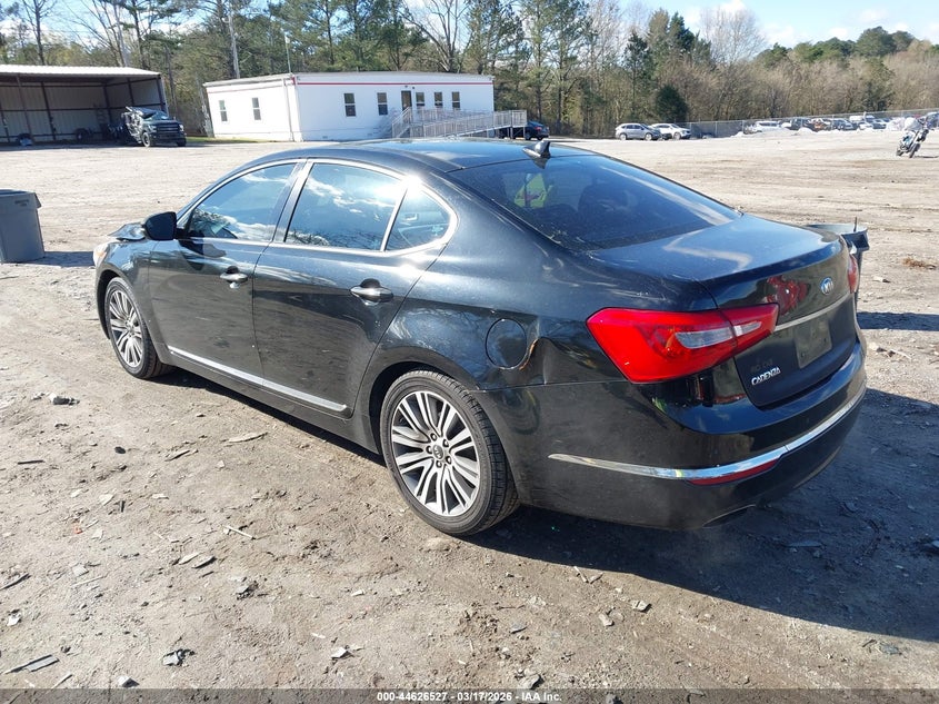 Vin: knaln4d79g5220678, lot: 45123508, kia cadenza premium 20163