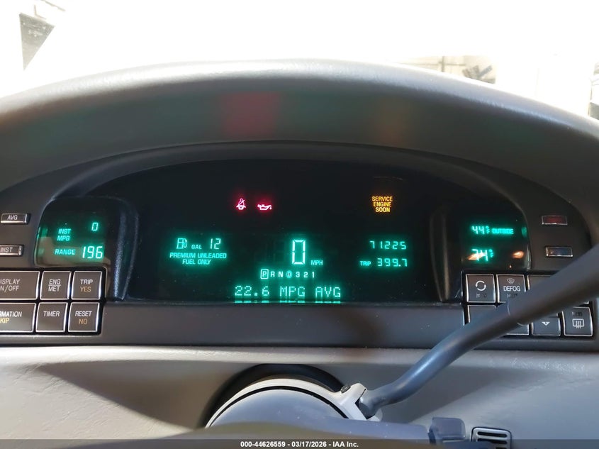 1998 Cadillac Deville Standard VIN: 1G6KD54Y7WU706106 Lot: 44626559