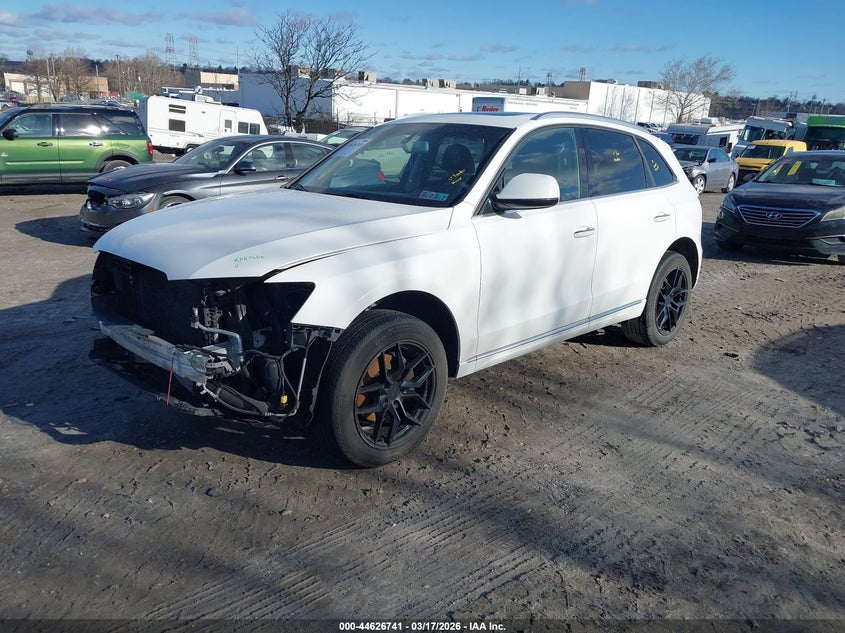 Vin: wa1c2afp1ha078501, lot: 45123721, audi q5 2.0t premium 20172