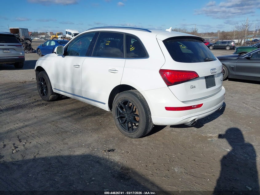 Vin: wa1c2afp1ha078501, lot: 45123721, audi q5 2.0t premium 20173