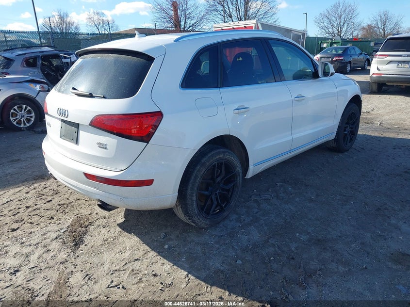 Vin: wa1c2afp1ha078501, lot: 45123721, audi q5 2.0t premium 20174