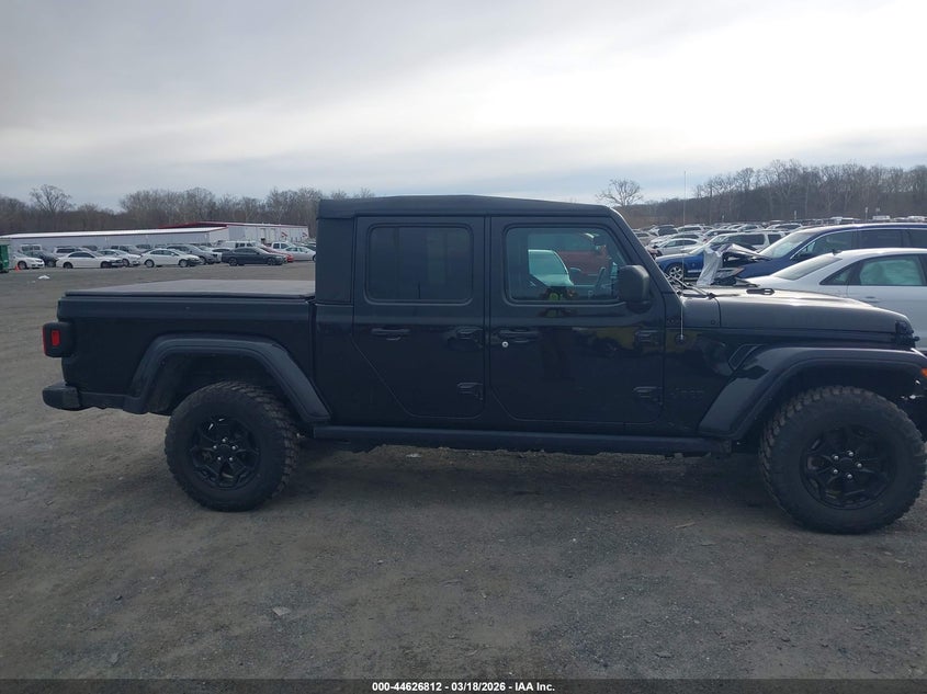 2023 Jeep Gladiator Willys 4X4 VIN: 1C6HJTAG1PL525419 Lot: 44626812