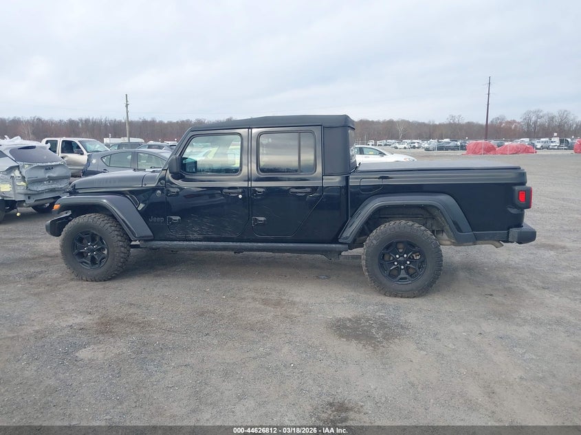2023 Jeep Gladiator Willys 4X4 VIN: 1C6HJTAG1PL525419 Lot: 44626812