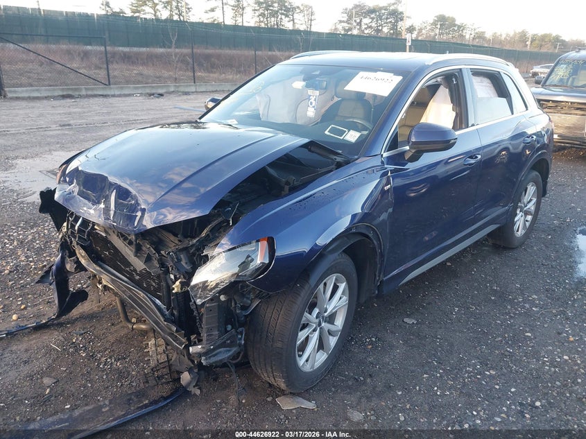 Vin: wa1decf31m1013226, lot: 45123902, audi q3 premium 45 tfsi s line quattro tiptronic 20212