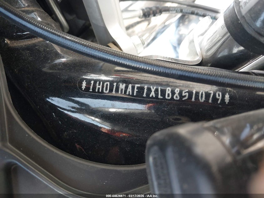 2020 Harley-Davidson Flhtcutg VIN: 1HD1MAF1XLB851079 Lot: 44626971