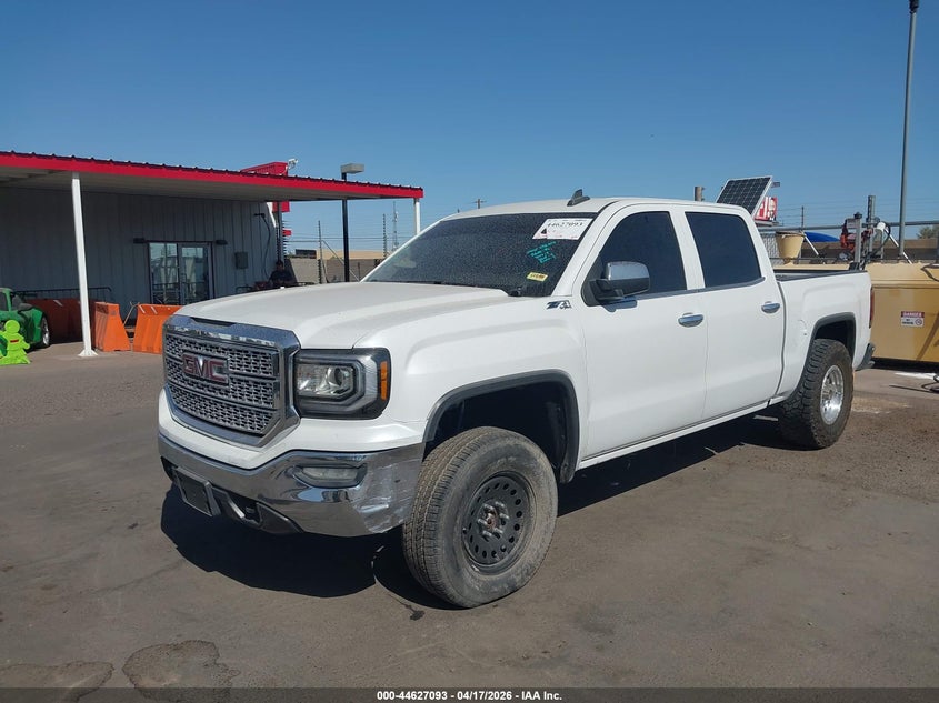 Vin: 3gtu2nec9gg329555, lot: 45124073, gmc sierra 1500 slt 20162