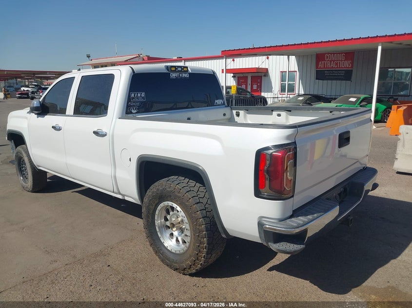 Vin: 3gtu2nec9gg329555, lot: 45124073, gmc sierra 1500 slt 20163