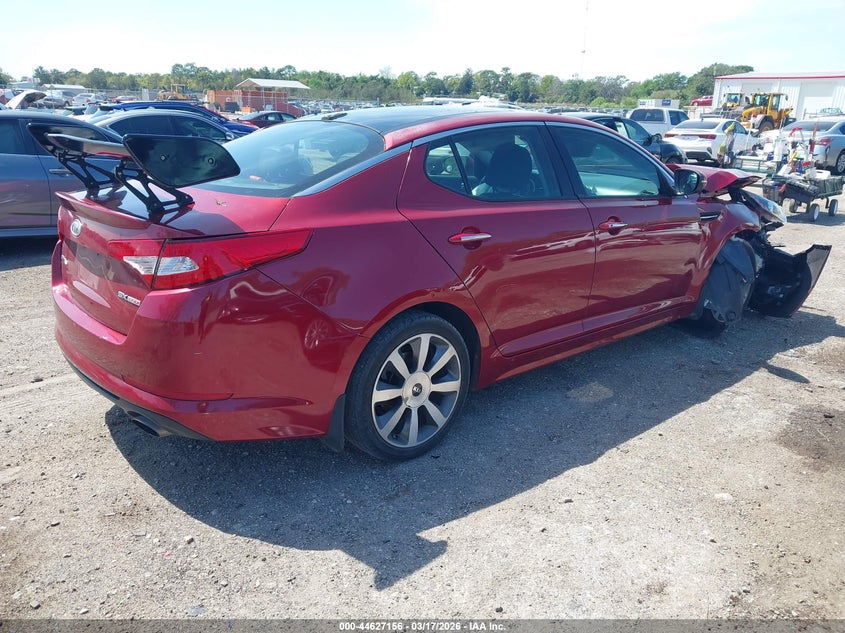 Vin: 5xxgr4a63cg020101, lot: 45124136, kia optima sx 20124