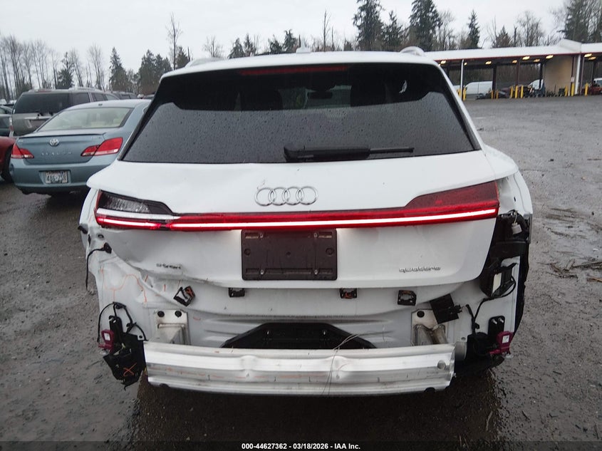 2021 Audi E-Tron Prestige Quattro VIN: 0WA1VABGE0MB02177 Lot: 44627362