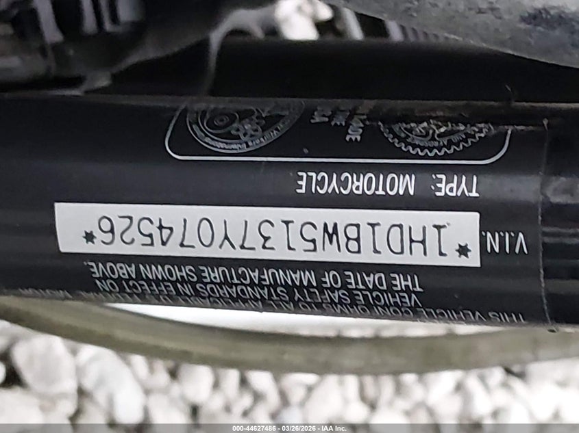 2007 Harley-Davidson Flstc VIN: 1HD1BW5137Y074526 Lot: 44627486