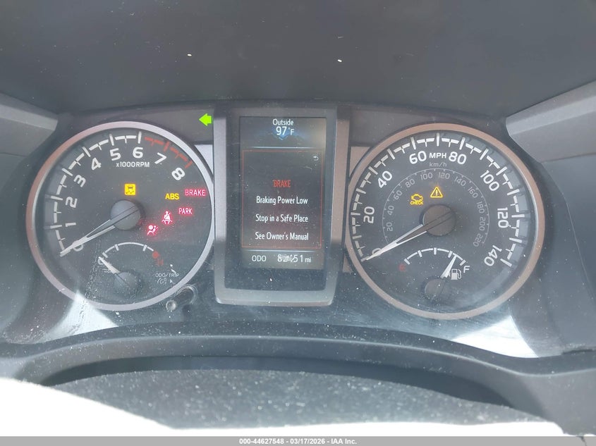 VIN 3TYCZ5AN2NT067539 2022 TOYOTA TACOMA TRD PRO