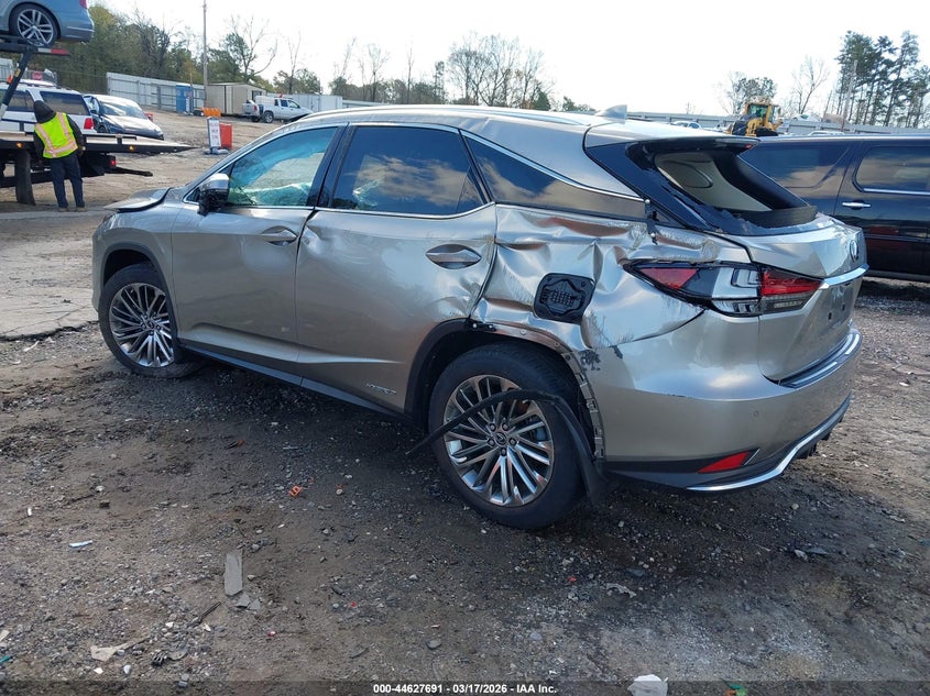 Vin: 2t2jgmda6nc093612, lot: 45124671, lexus rx 450h 20223