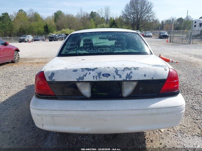 2008 Ford Crown Victoria Police/Police Interceptor VIN: 2FAFP71V58X102275 Lot: 44627904