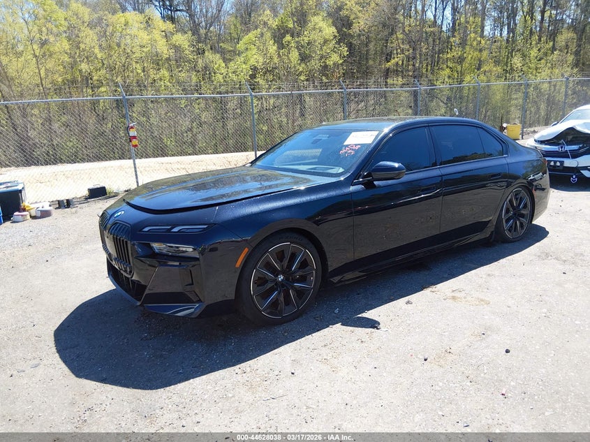 Vin: wby43ej08rcs36765, lot: 45125018, bmw i7 edrive50 20242