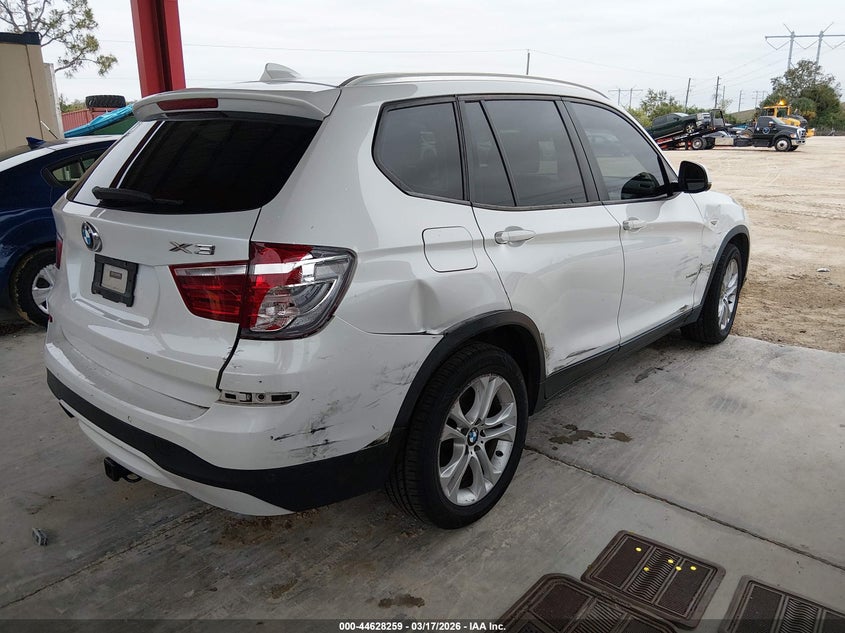 Vin: 5uxwx7c59h0s18406, lot: 45125239, bmw x3 xdrive35i 20174