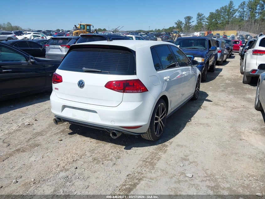 2017 Volkswagen Golf Gti Sport 4-Door