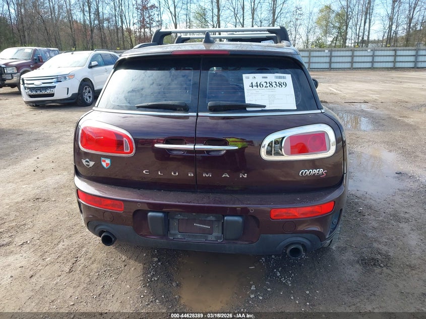 2017 Mini Clubman Cooper S VIN: WMWLN9C34H2E49724 Lot: 44628389