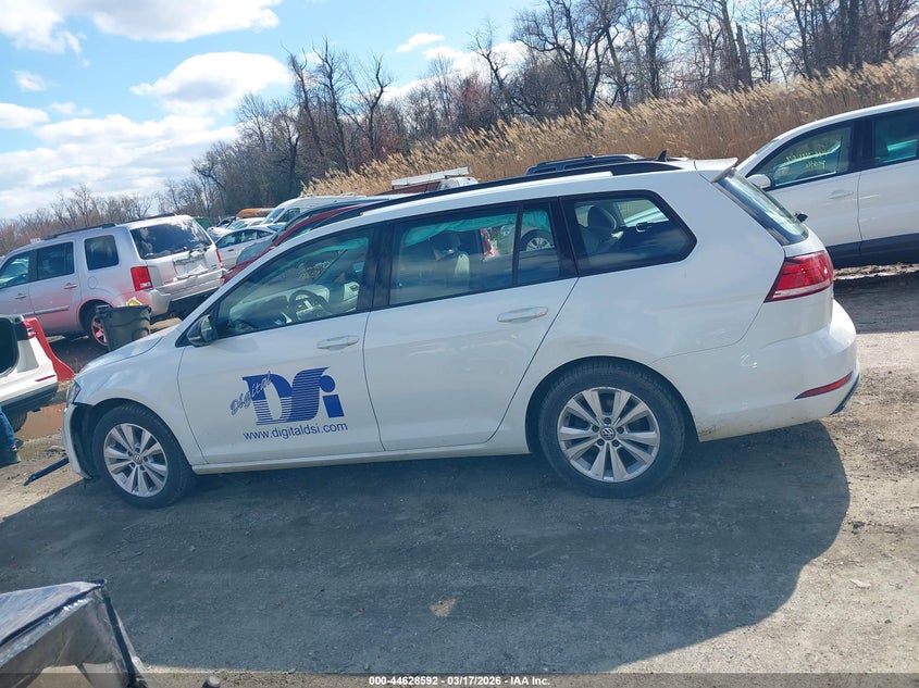 2019 Volkswagen Golf Sportwagen 1.8T S VIN: 3VW217AU0KM500866 Lot: 44628592