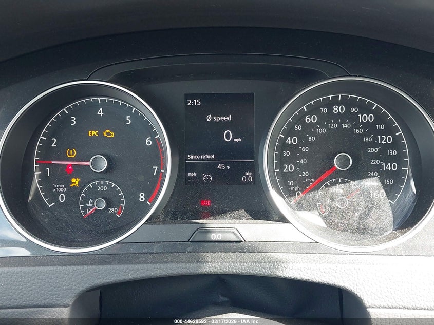 2019 Volkswagen Golf Sportwagen 1.8T S VIN: 3VW217AU0KM500866 Lot: 44628592