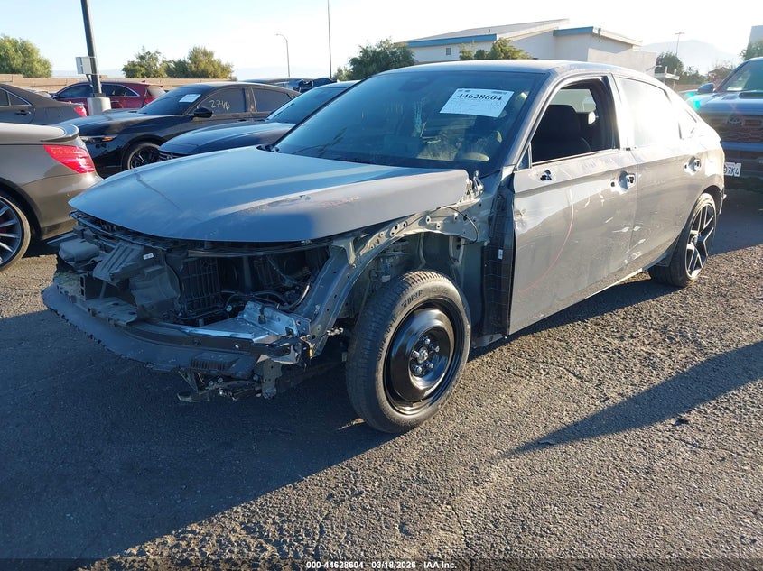2026 HONDA CIVIC 2.0L I-4 DI, DOHC, V(VIN: 2HGFE2F52TH519238